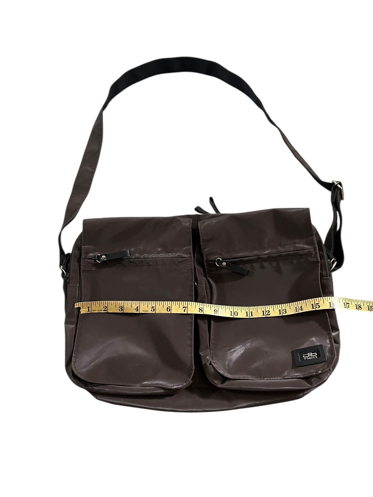 Yohji Yamamoto 1990s Y’SACCS Yohji Yamamoto Utility Messenger Bag Size ONE SIZE - 16 Thumbnail