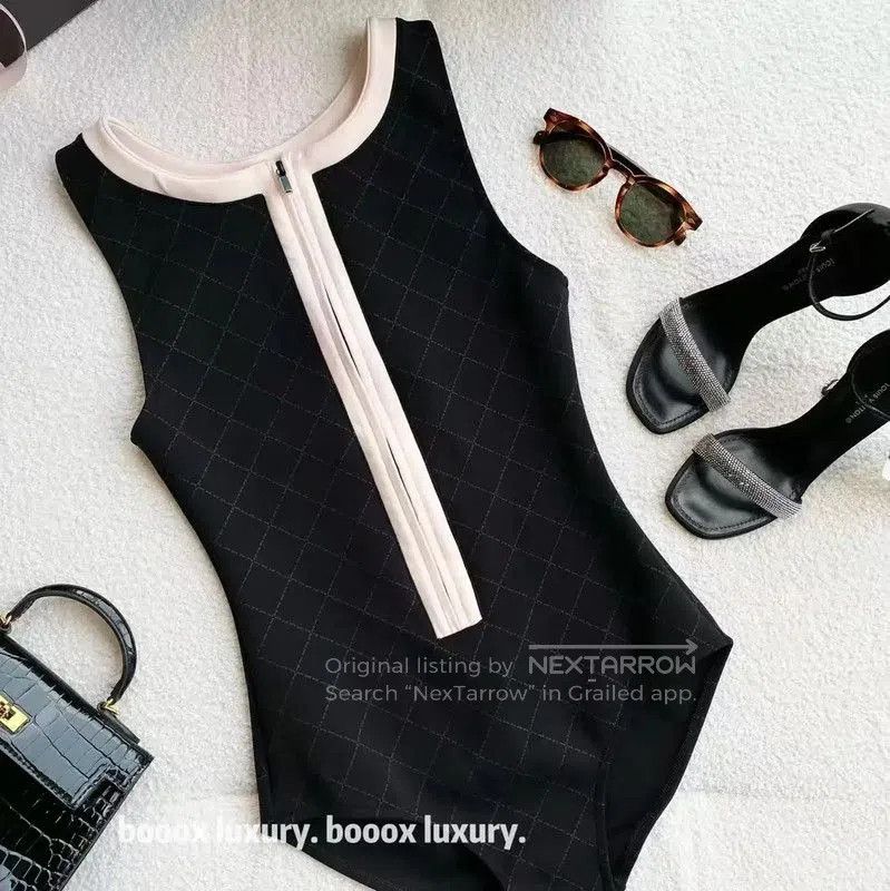 Chanel Chanel Black Polyester Women's Bodysuit . Size XXS / US 00 / IT 34 - 4 Thumbnail