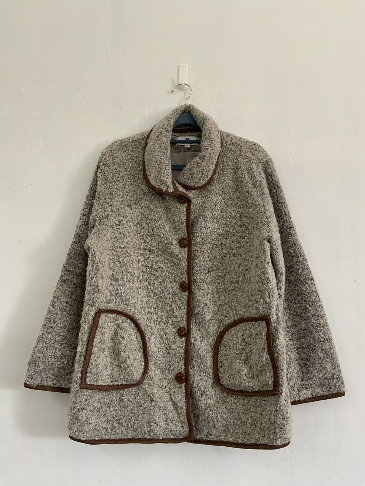 Michiko Koshino Michiko Koshino Mohair Fur Winter Session Light Jacket Size US L / EU 52-54 / 3 - 1 Thumbnail