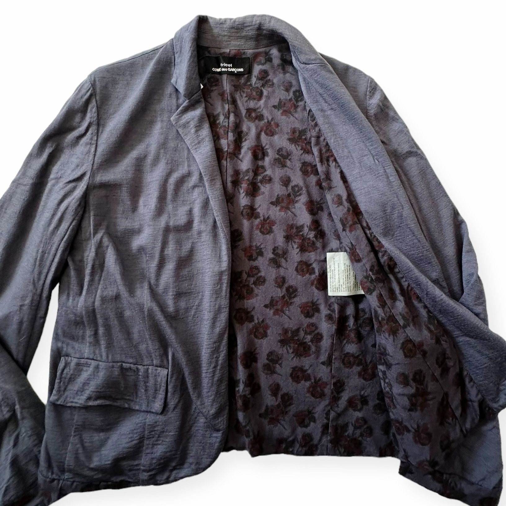 Comme des Garcons Comme Des Garçons Tricot Blazer Jacket, One Size, Made In Size ONE SIZE - 6 Thumbnail