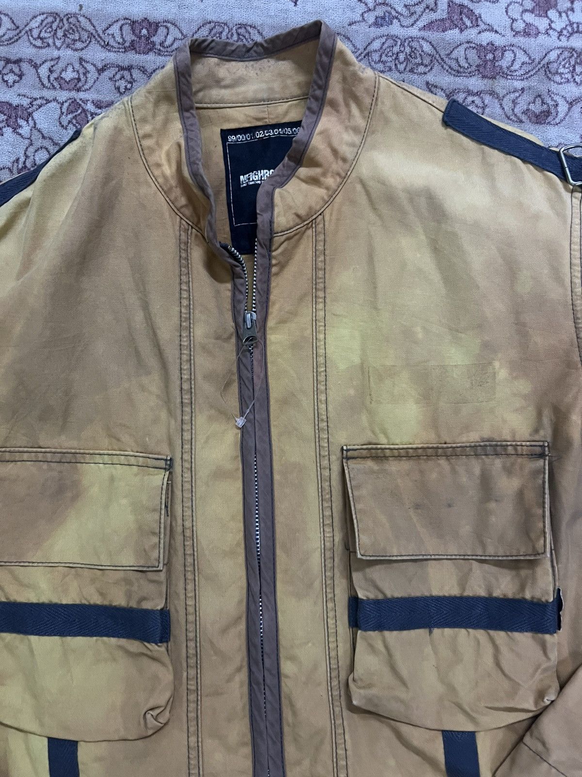 Neighborhood NEIGHBORHOOD 2002 "Early NBHD" Tactical Military Jacket L Size US L / EU 52-54 / 3 - 4 Thumbnail