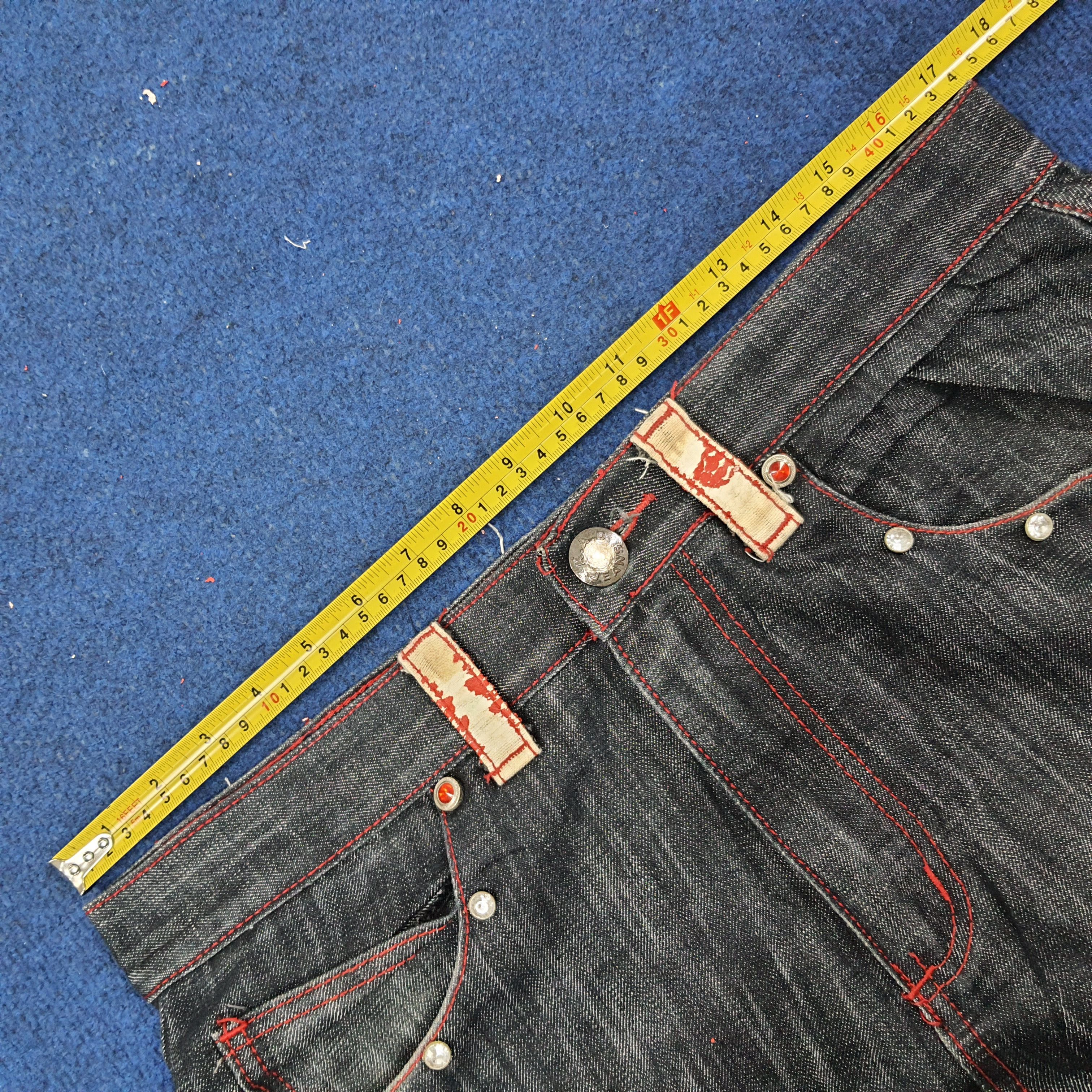Other Vintage K.A.D. Clothing Co. Streetwear Jeans C235N2 Size US 34 / EU 50 - 10 Thumbnail