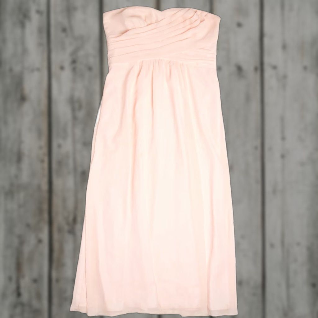 Pinko VINTAGE Dove & Dahlia Light Pink Ruched Strapless Prom Dress XL Pink Dress Mens Womens Girls Size XL / US 12-14 / IT 48-50 - 1 Thumbnail