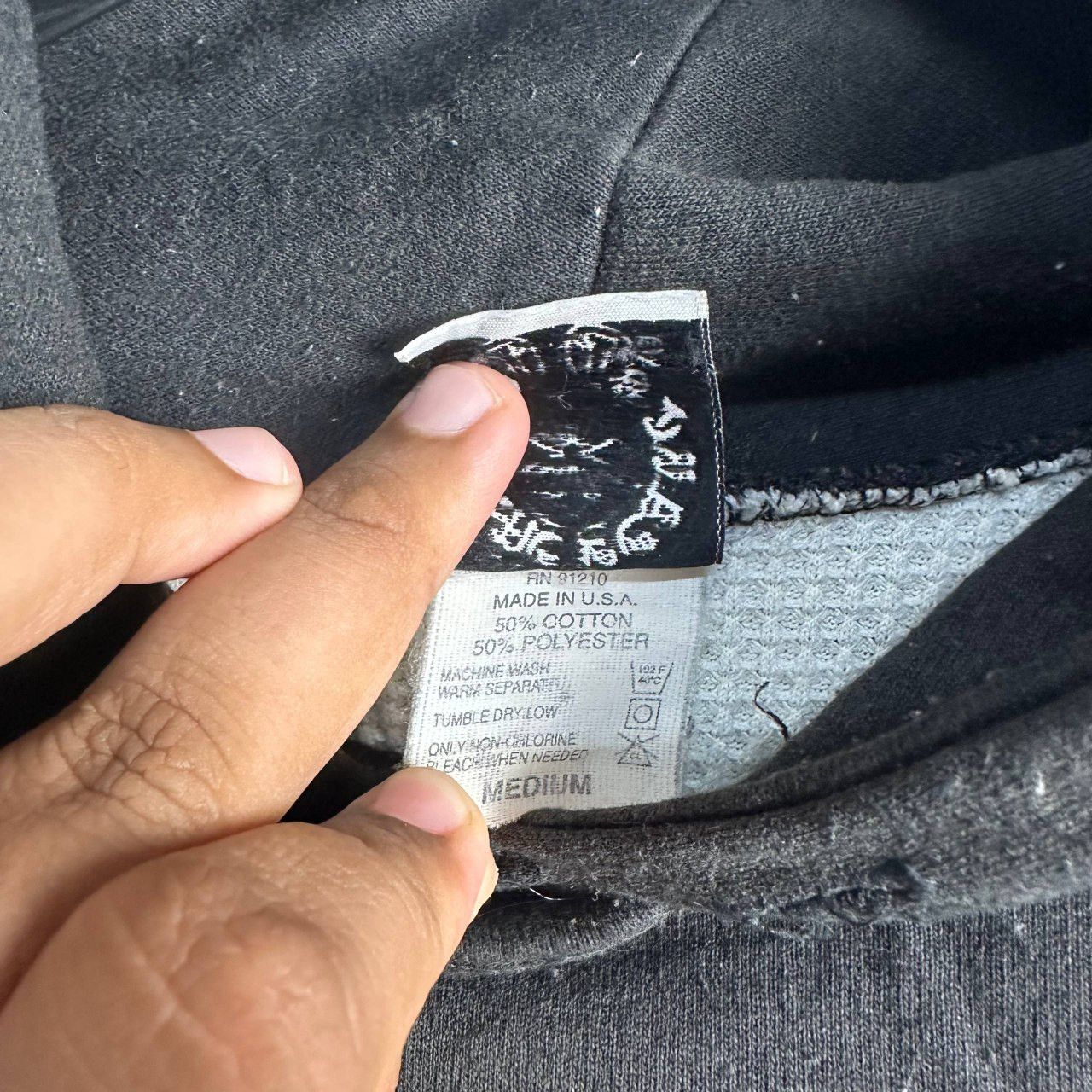 Chrome Hearts Vintage Chrome Hearts Waffle Thermal Lining Hoodie Size US M / EU 48-50 / 2 - 5 Thumbnail