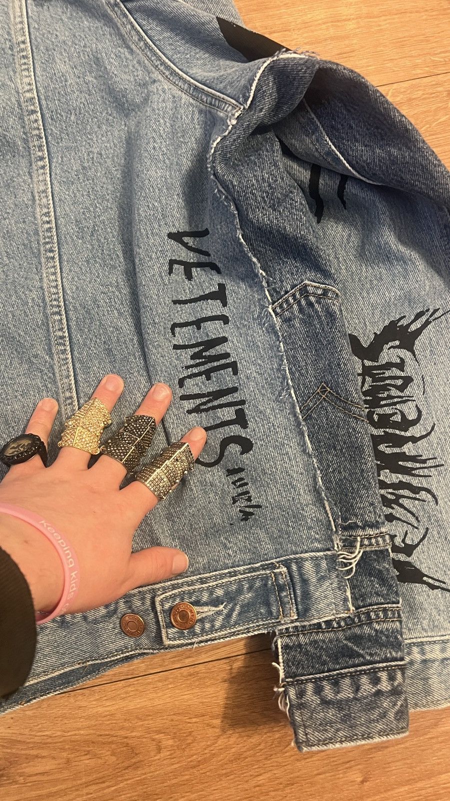 Vetements Vetements Reconstructed Denim Jacket Size US M / EU 48-50 / 2 - 5 Thumbnail