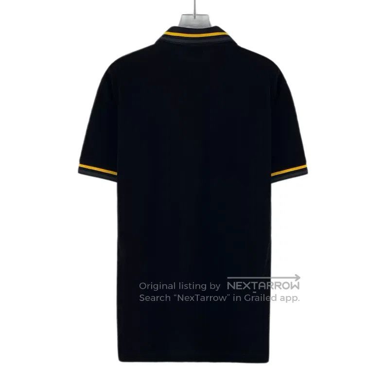 Fendi Fendi Black striped cotton collar single-breasted short-sl Size US M / EU 48-50 / 2 - 2 Thumbnail