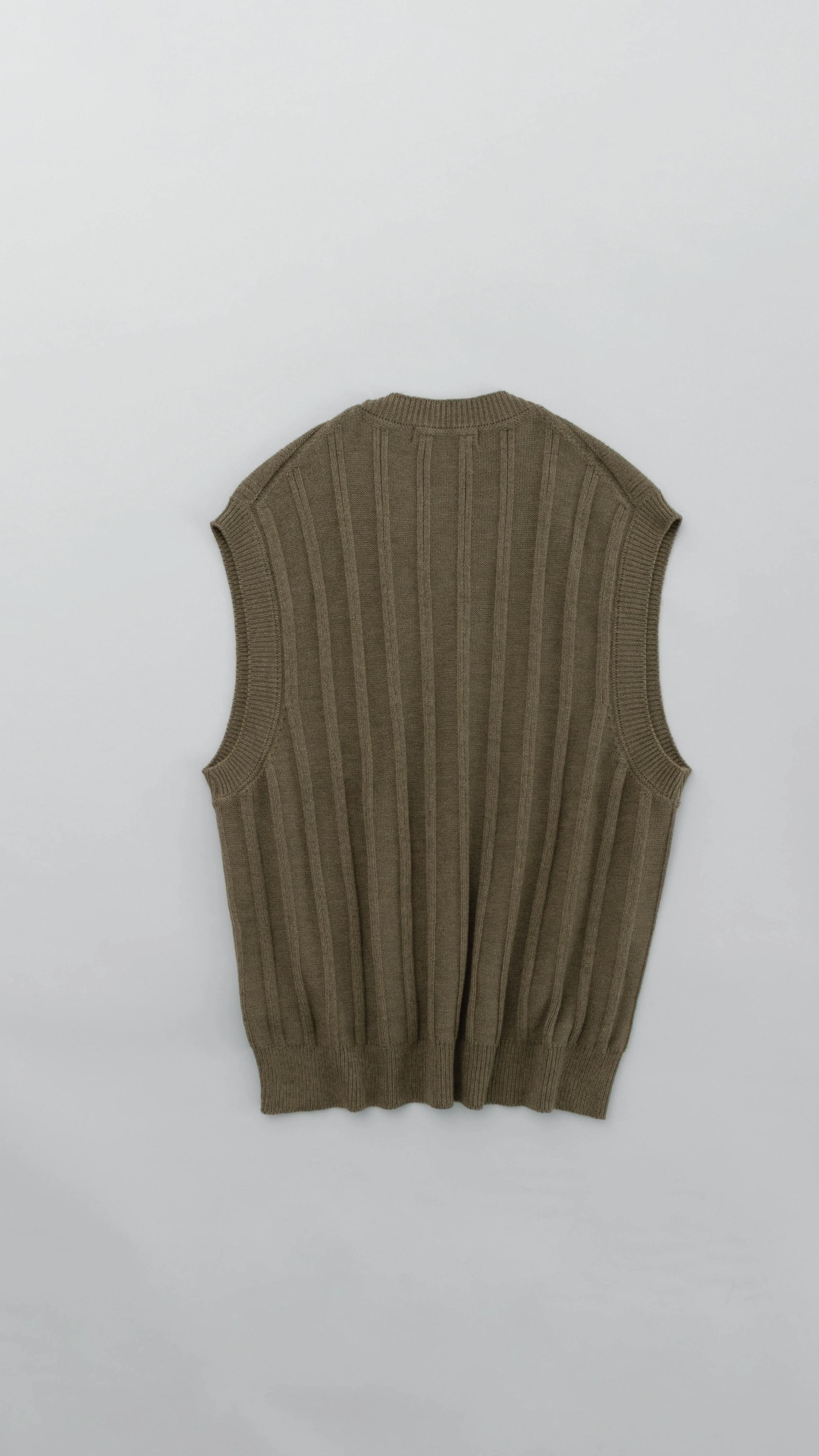 Other 💚 Thom Morison Merino Knit Vest Sage Medium NEW Size US M / EU 48-50 / 2 - 2 Thumbnail