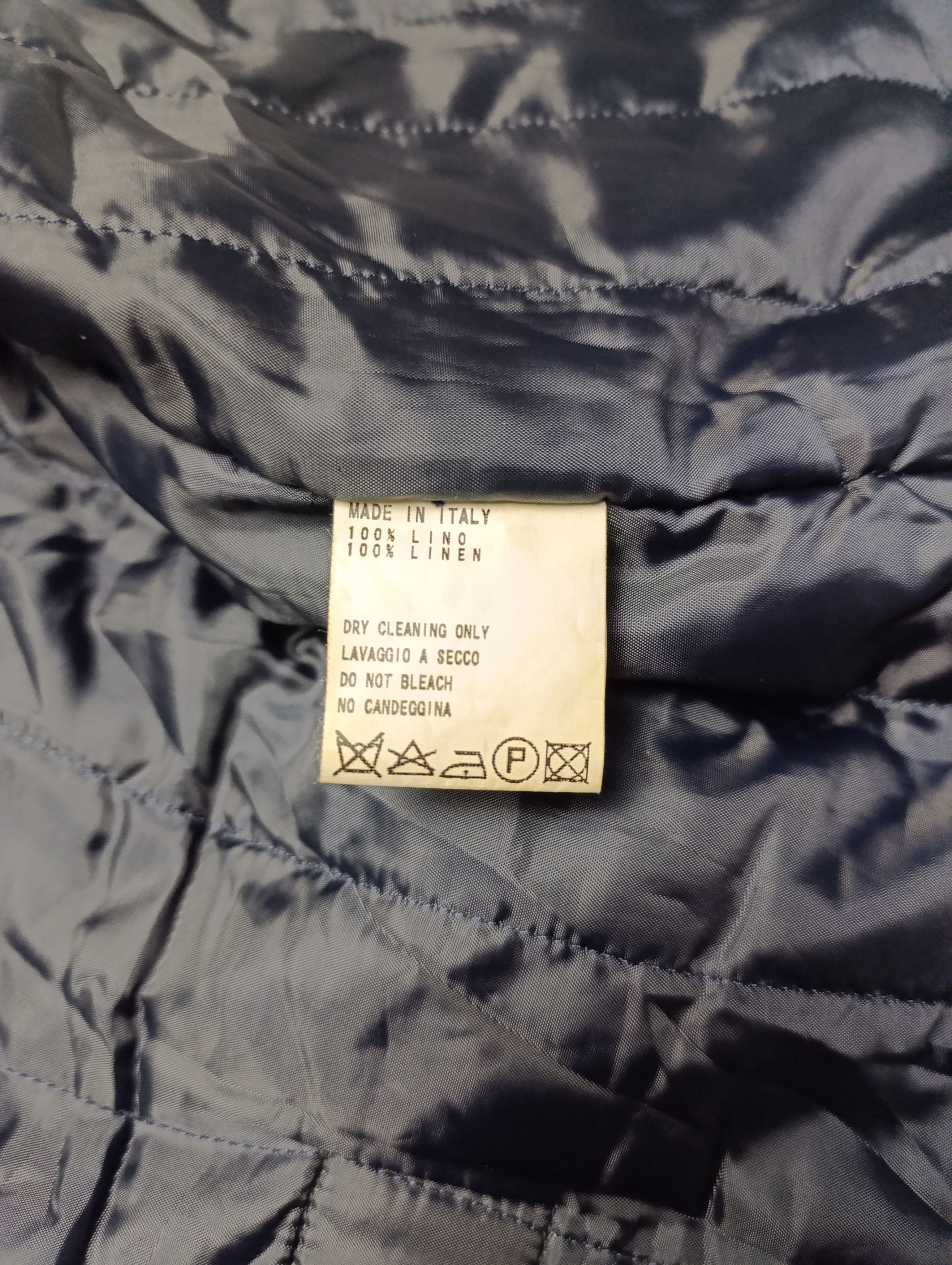 Dirk Bikkembergs 90's DIRK BIKKEMBERGS LINEN BUCKLE VEST Size US S / EU 44-46 / 1 - 11 Thumbnail