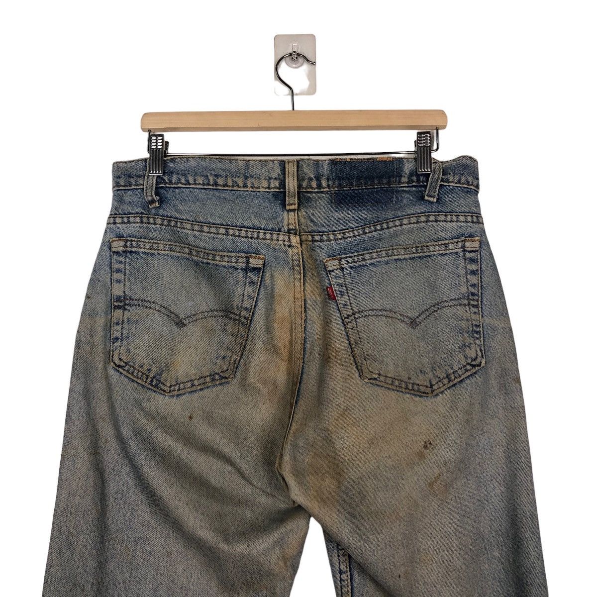 Levi's 🔥VINTAGE DISTRESSED DENIM JEANS LEVI’S MADE IN USA Size US 34 / EU 50 - 10 Thumbnail