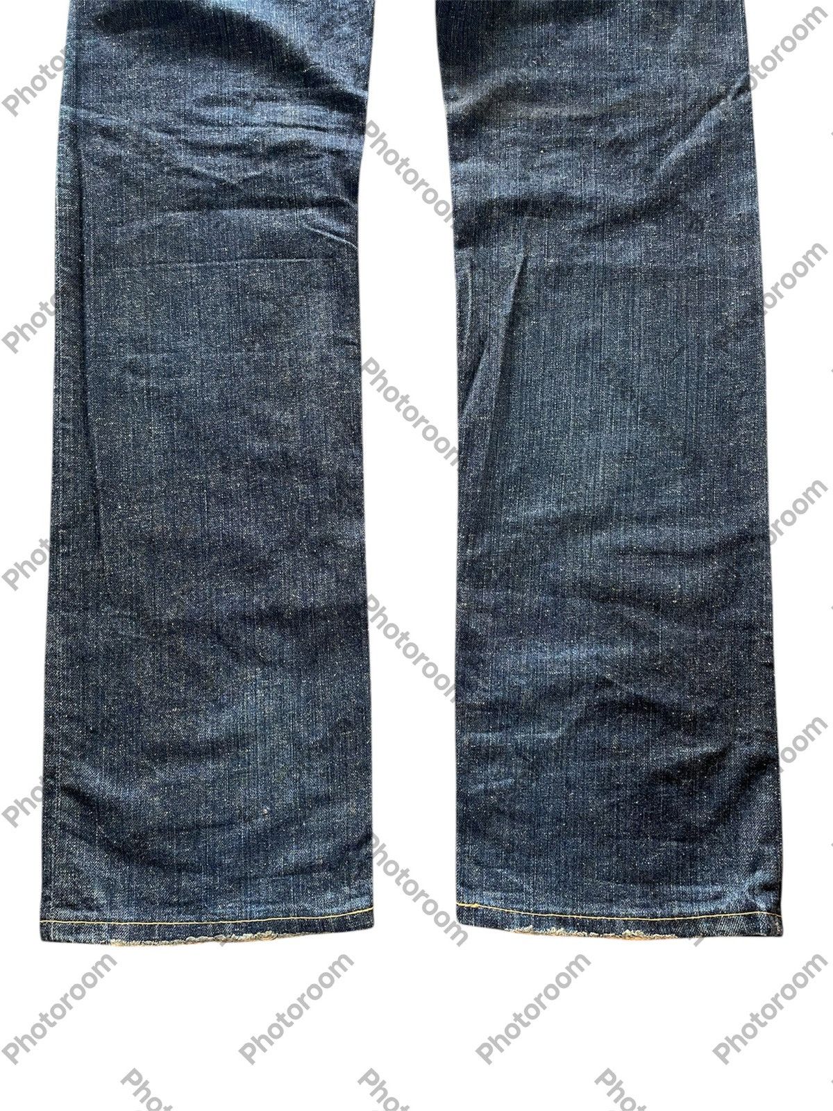 Edwin × Hysteric Glamour × Tornado Mart Vintage Jeans Japanese Edwin 502 Mud Rusty Distressed Size US 32 / EU 48 - 11 Thumbnail