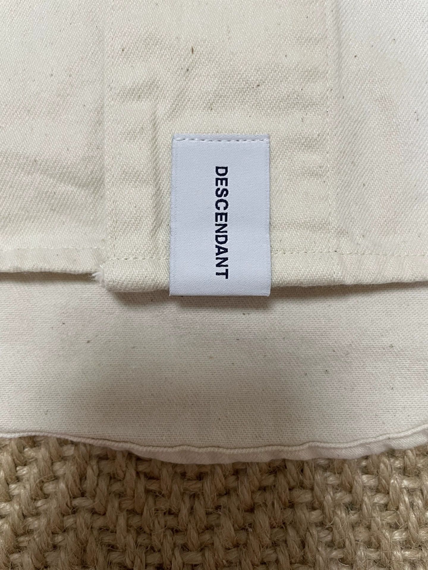 Descendant DESCENDANT BLEEK Short Sleeve Collarless Ivory New 175 21 Size US S / EU 44-46 / 1 - 4 Thumbnail