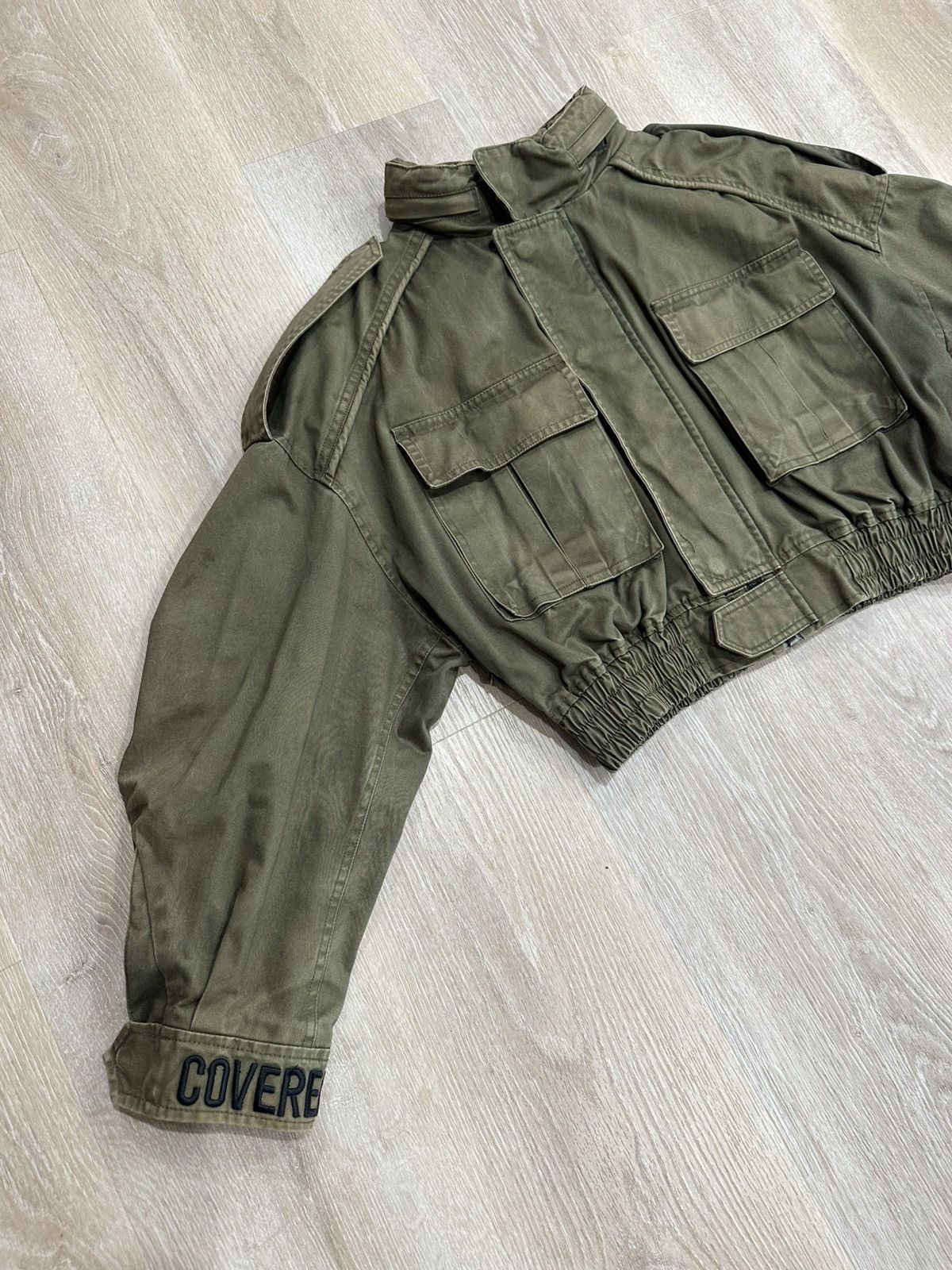Juun.J Juun J Military Style Cropped Utility Jacket Size US M / EU 48-50 / 2 - 3 Thumbnail