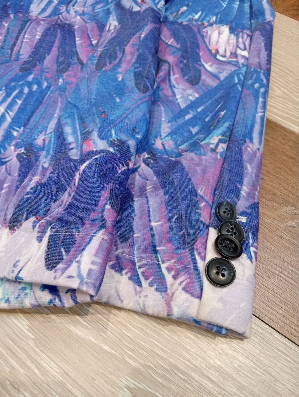 Japanese Brand JAPANESE DOWBL FEATHER OVERPRINT BLAZERS Size 46R - 12 Thumbnail