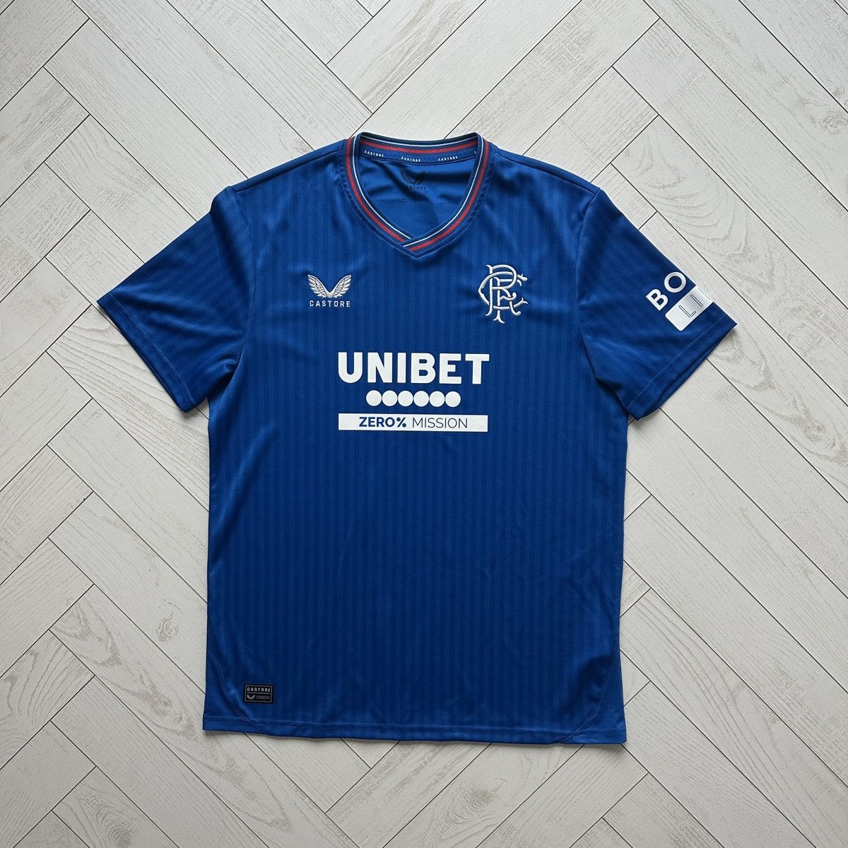 Castore Rangers FC Home Jersey 22/23 Castore soccer y2k hype footbal Size US L / EU 52-54 / 3 - 1 Thumbnail