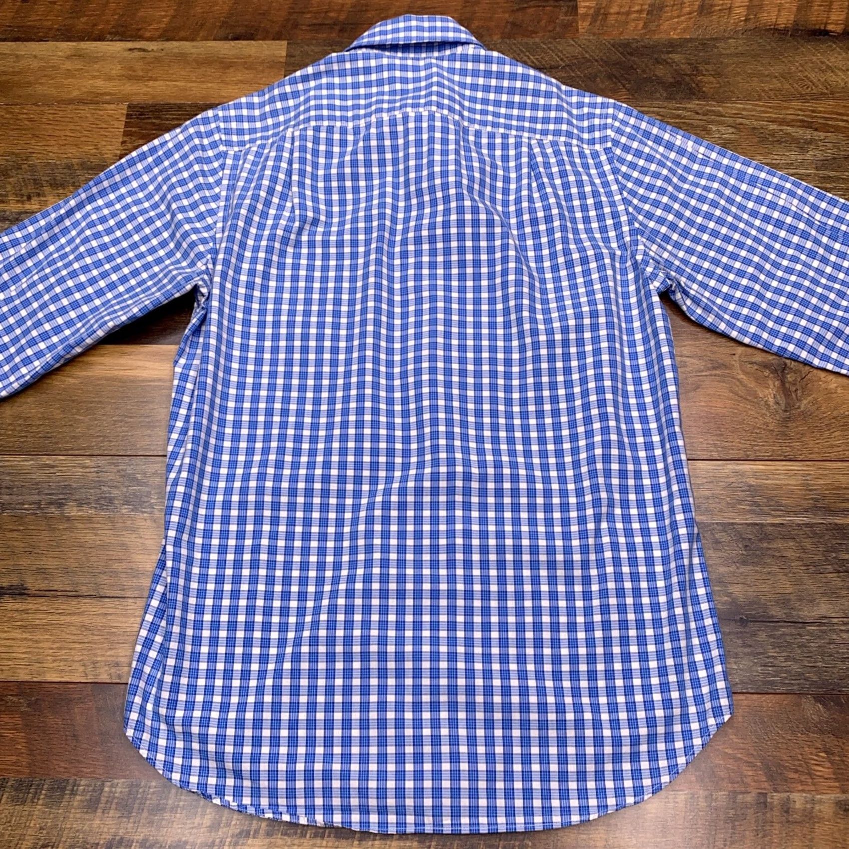 Vintage J Crew Shirt Adult XS Blue Plaid Button-Up Long Sleeve Mens Regular Size US XS / EU 42 / 0 - 3 Thumbnail