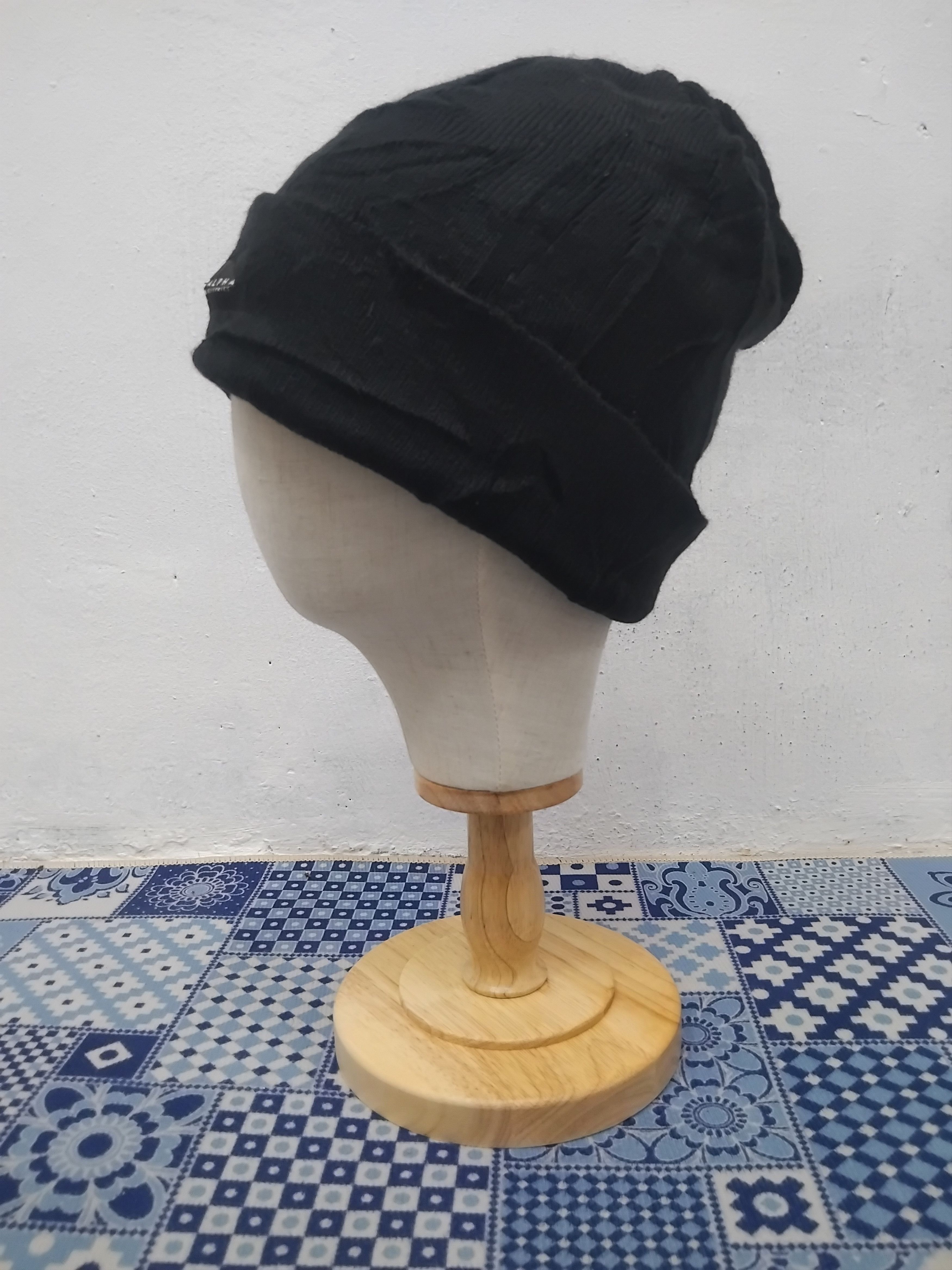 Alpha Industries 💥Alpha industries black Beanie Size ONE SIZE - 3 Thumbnail