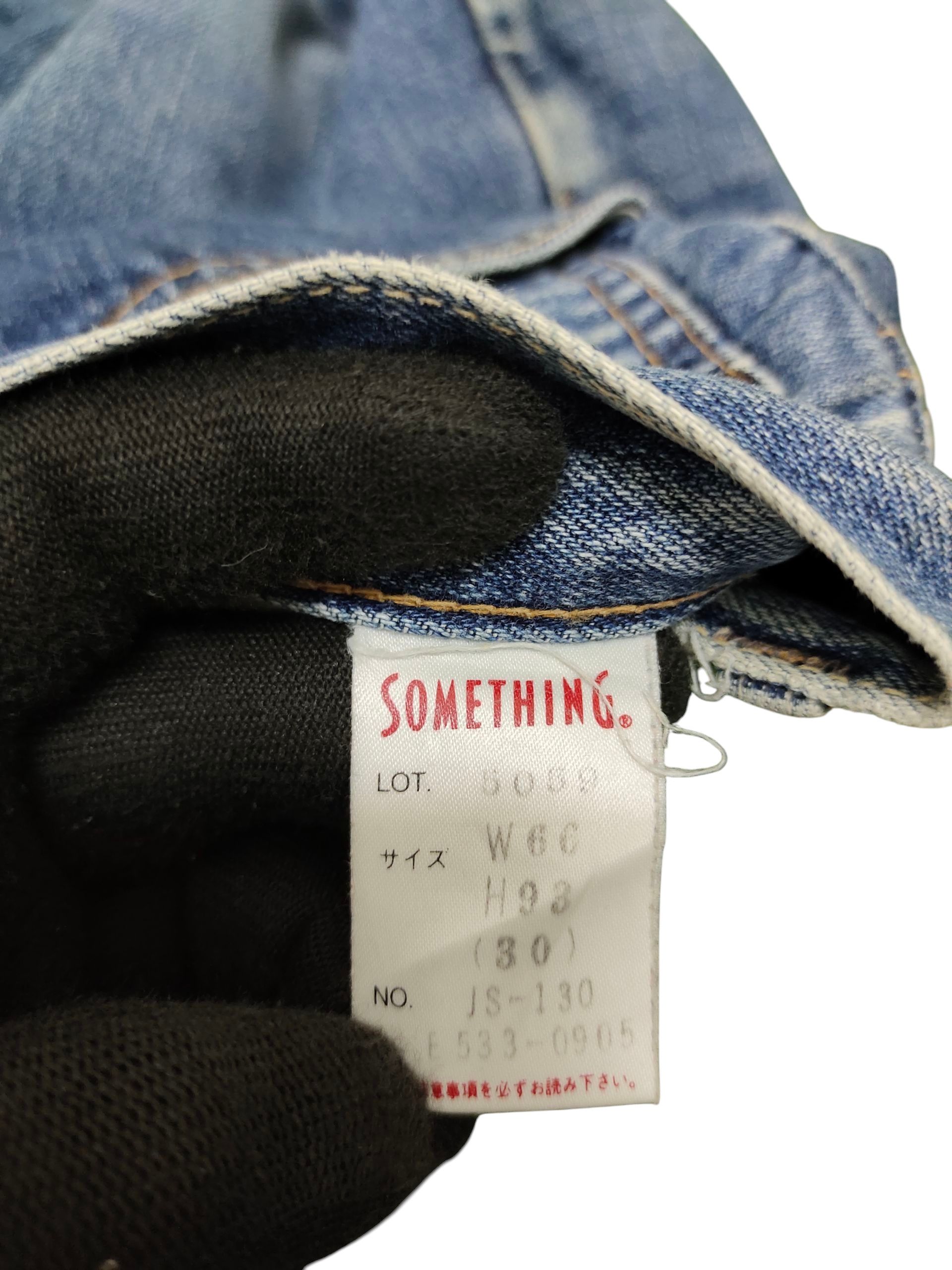 Comme des Garcons × Undercover Edwin Something Selvedge Clawmark Distress Denim Jeans Size US 30 / EU 46 - 12 Thumbnail