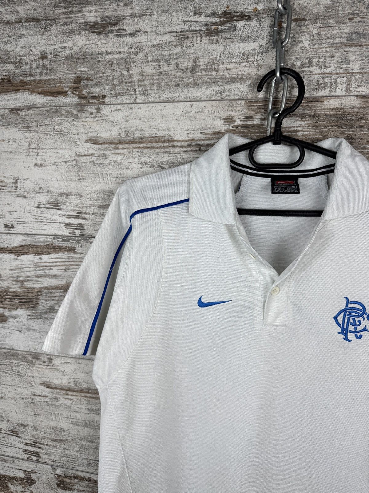 Nike Mens Vintage Nike Rangers FC soccer jersey t-shirt training Size US S / EU 44-46 / 1 - 3 Thumbnail