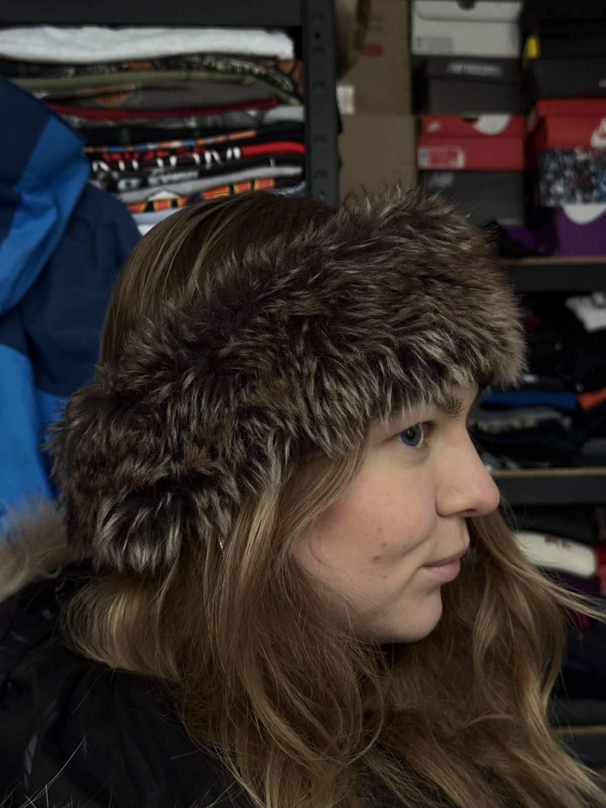 Japanese Brand Vintage Y2K headband unisex fur style Japanese brand Size ONE SIZE - 2 Thumbnail