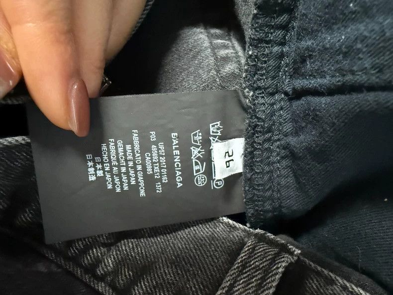 Balenciaga Balenciaga balenciaga highwaisted denim pencil pants -2507 Size US 26 / EU 42 - 7 Thumbnail