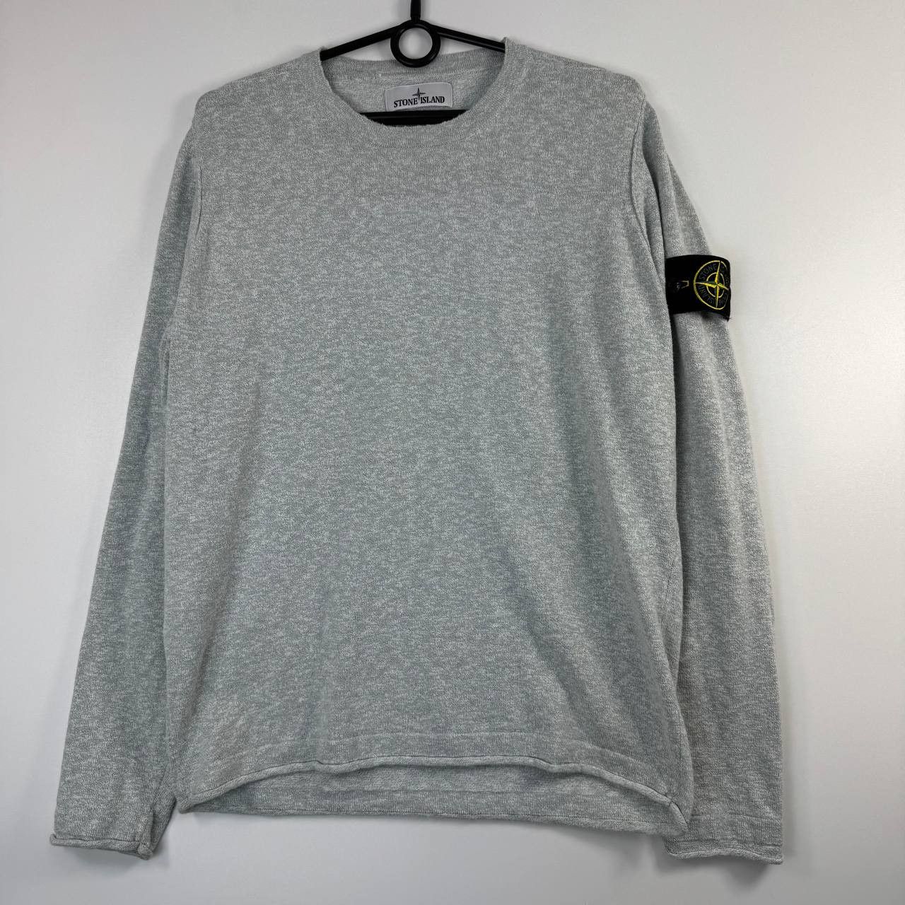 Stone Island Stone Island Grey Sweater Crewneck Long Sleeve Casual Size M Size US M / EU 48-50 / 2 - 1 Thumbnail