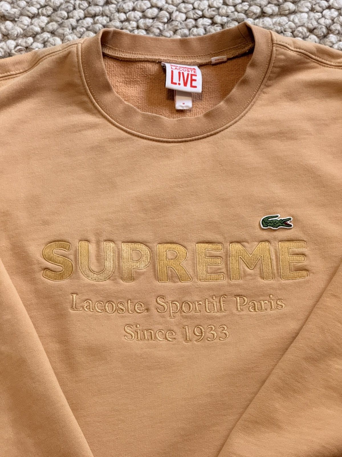 Supreme Supreme Lacoste Crewneck Size US M / EU 48-50 / 2 - 2 Thumbnail