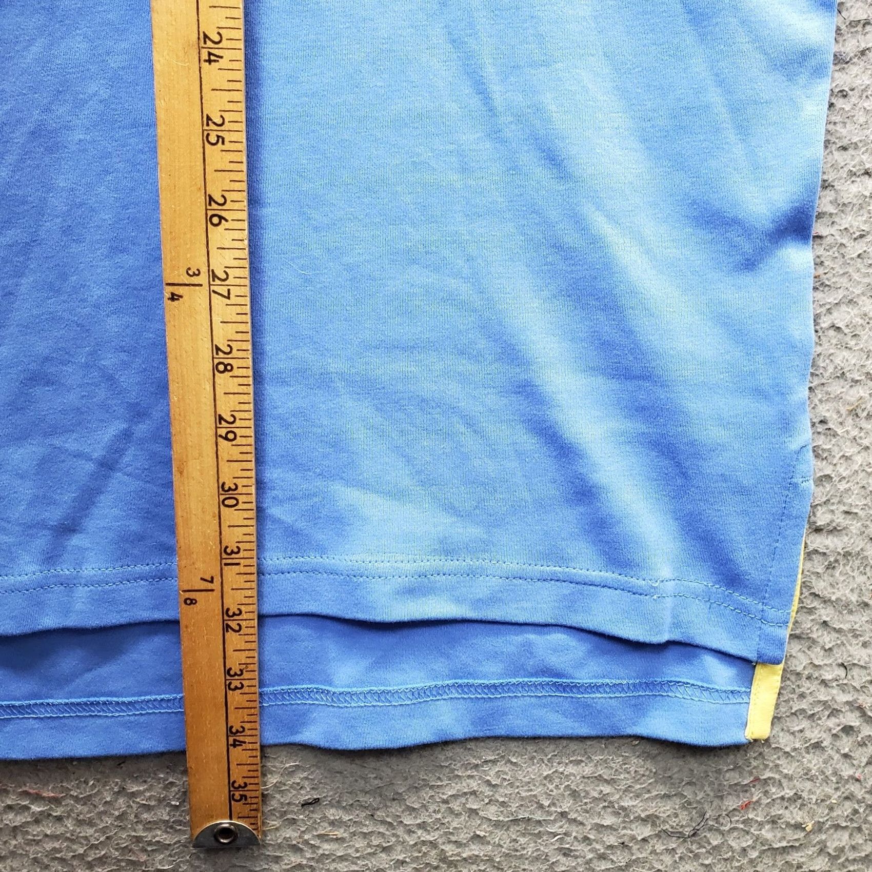Vintage US Polo Assn. Polo Shirt Men 2XL Blue Cotton Classic Fit High Low Slit Pony Logo Shirt Mens 2XL Blue Polo Size US XXL / EU 58 / 5 - 3 Thumbnail