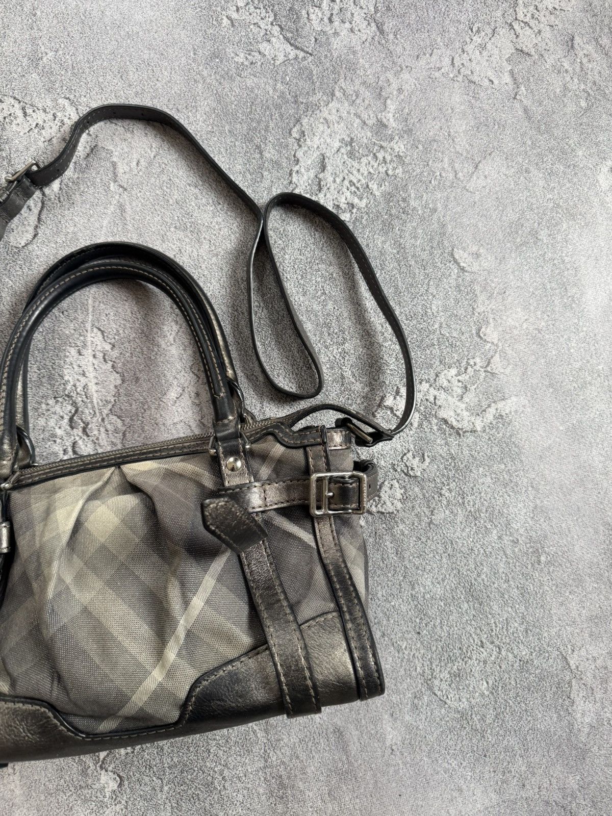 Burberry Burberry Estabished nova check shoulder crossbody bag 💼 Size ONE SIZE - 3 Thumbnail