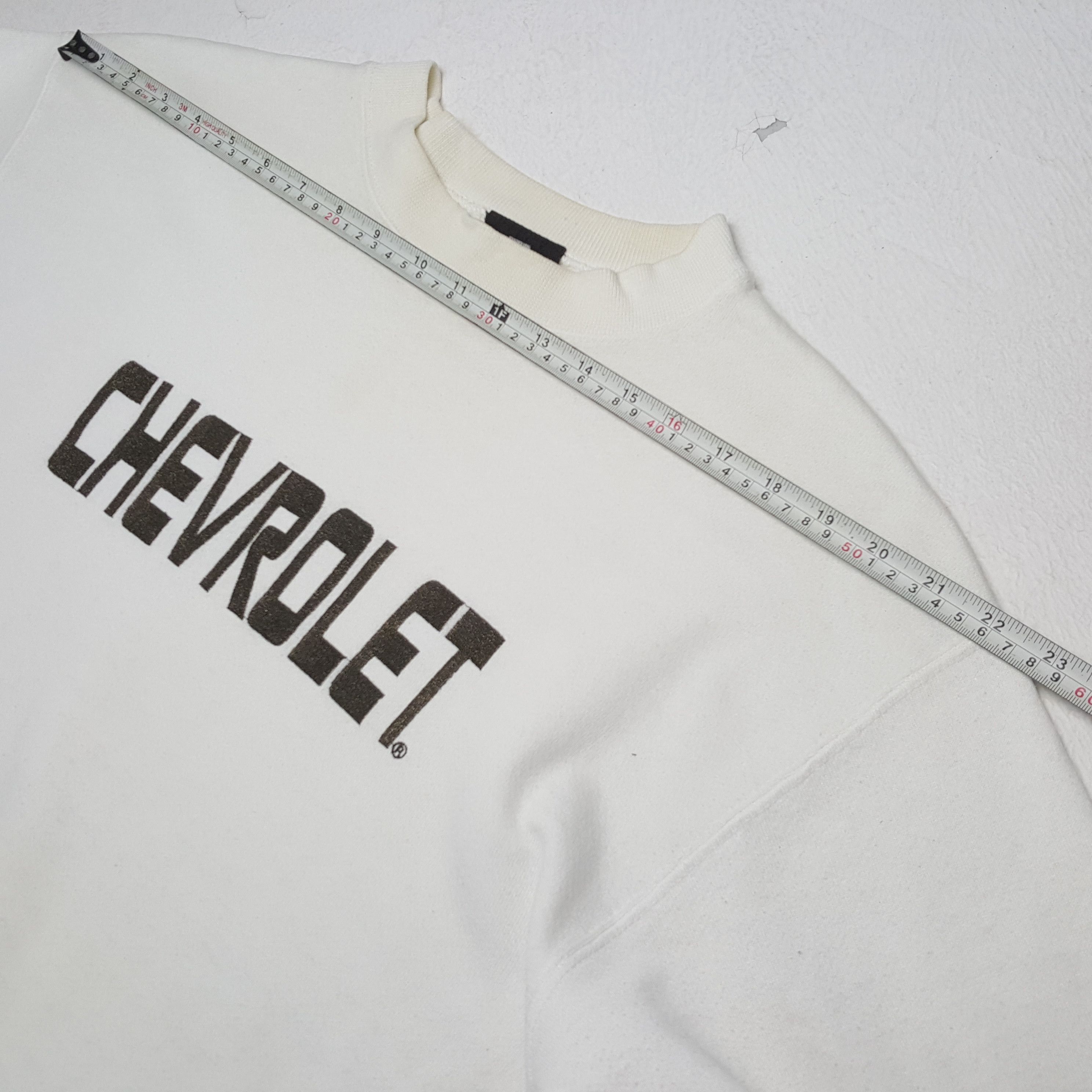 Vintage CHEVROLET Cars Motorsports Brand Sweatshirt Size US M / EU 48-50 / 2 - 4 Thumbnail