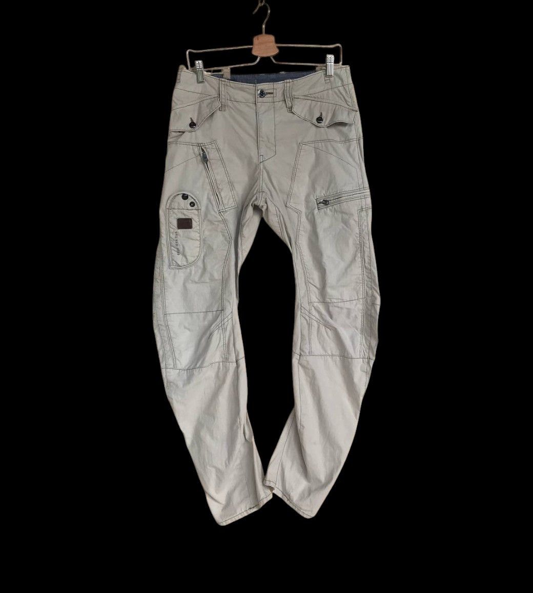 5351 POUR LES HOMMES × Beauty Beast × G-Star G-Star Military Curved Leg multipocket cargo W30x28 Size US 30 / EU 46 - 1 Thumbnail