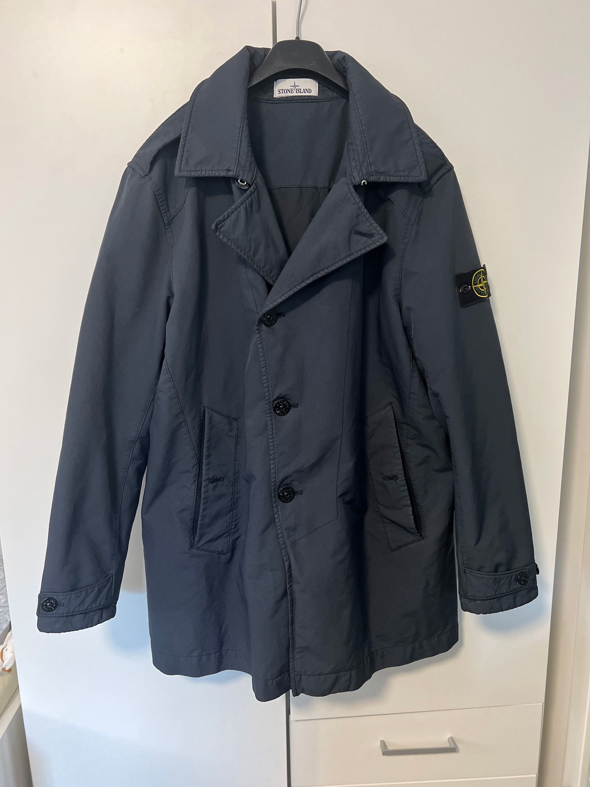 Stone Island Stone Island David TC Coat Navy Blue size XL Size US XL / EU 56 / 4 - 6 Thumbnail