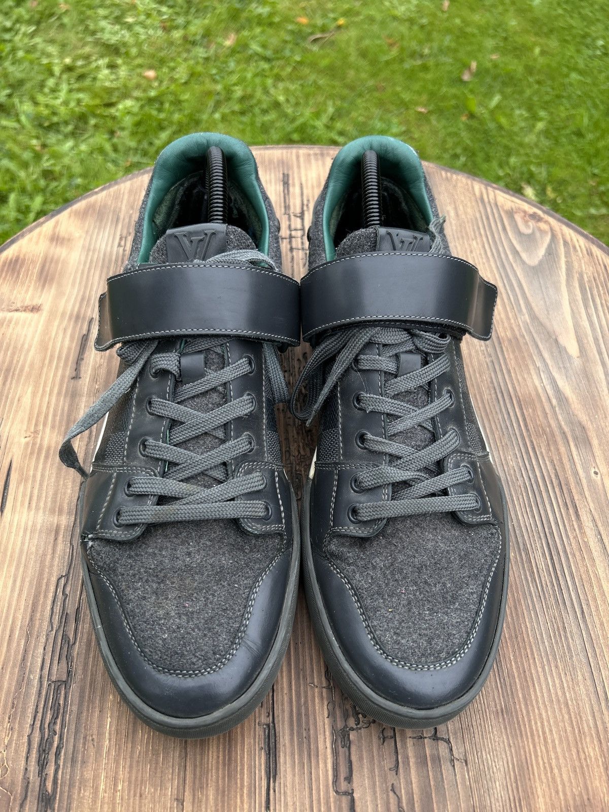 Louis Vuitton Louis Vuitton Elliptic Damier Graphite Low Top Sneakers Size US 7.5 / EU 40-41 - 15 Thumbnail