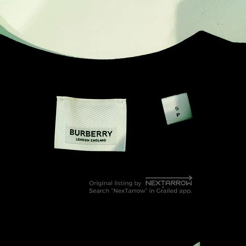 Burberry Burberry Black Short Sleeve T. Size US S / EU 44-46 / 1 - 3 Thumbnail