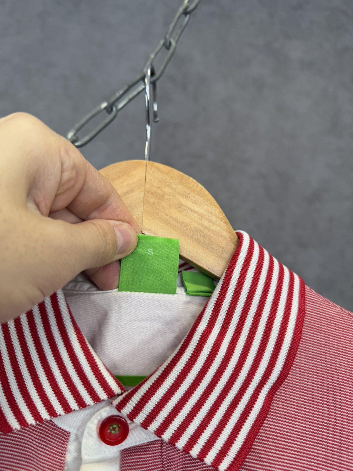 Designer × Hugo Boss Hugo Boss designer striped polo tee Size US S / EU 44-46 / 1 - 5 Thumbnail
