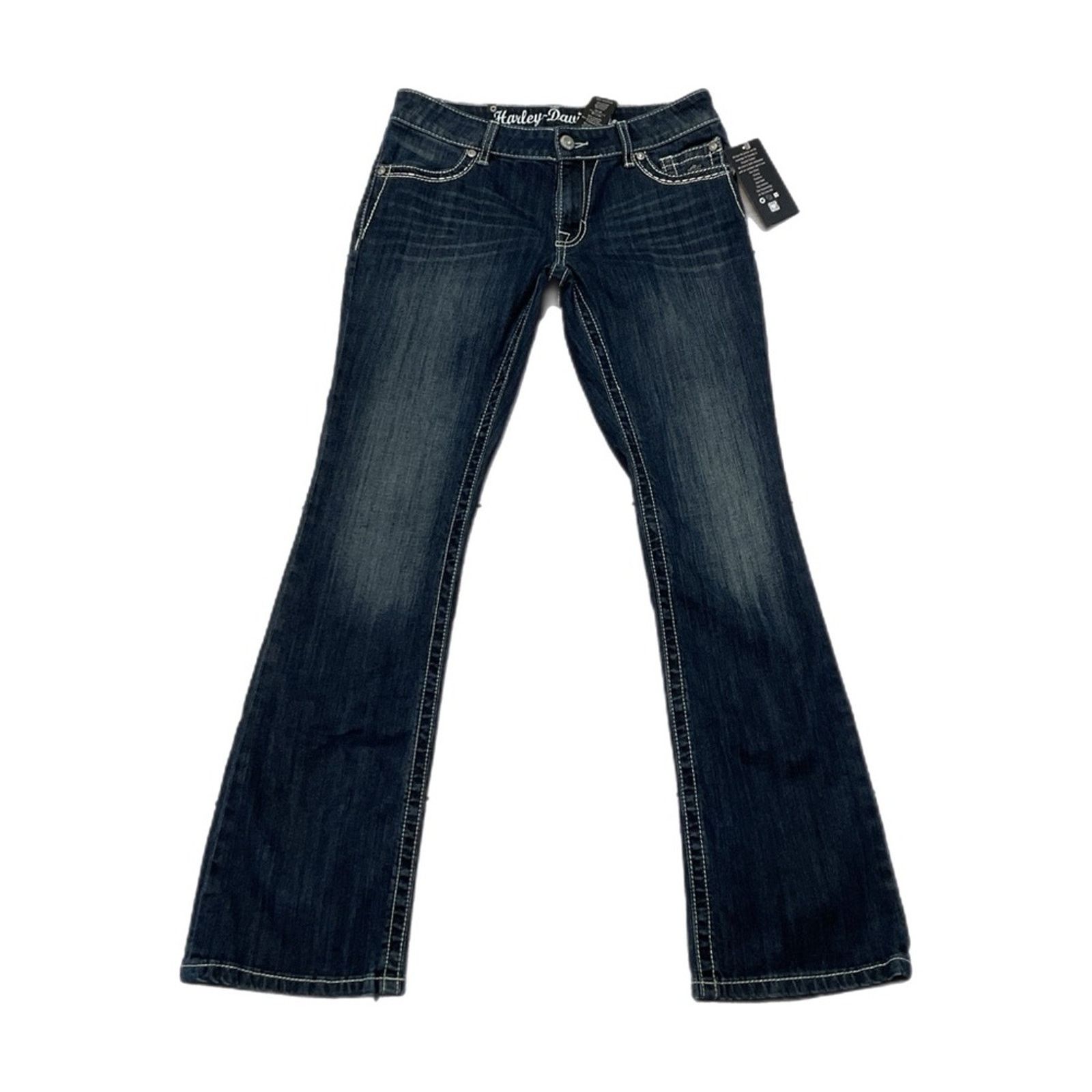 Harley Davidson Vintage Harley Davidson Bootcut Jeans Size 30" / US 8 / IT 44 - 1 Thumbnail