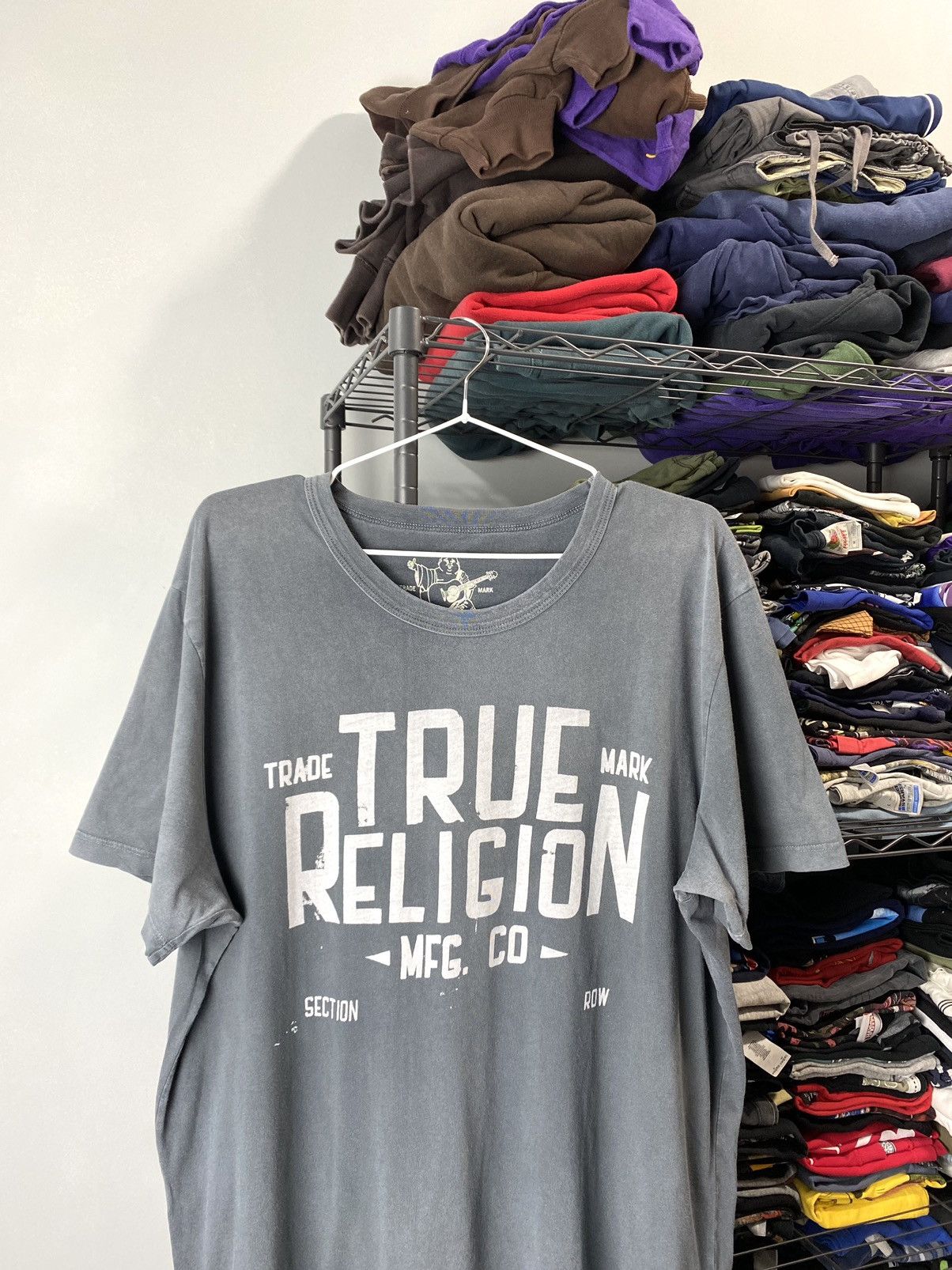 True Religion Vintage True Religion T Shirt Size US XXL / EU 58 / 5 - 2 Thumbnail