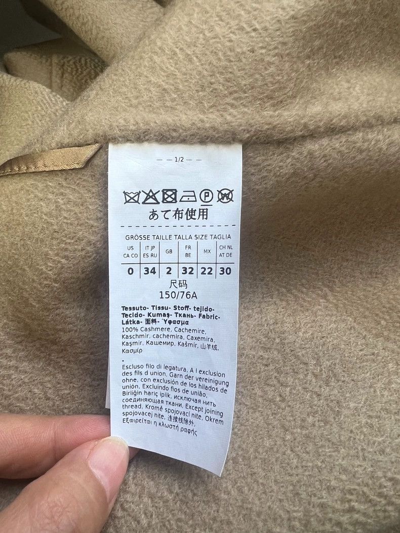 Max Mara Max Mara Lab bor ludmilla pure cashmere coat Size XS / US 0-2 / IT 36-38 - 3 Thumbnail