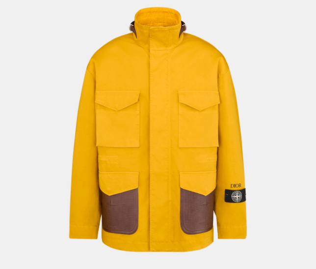 Dior × Stone Island o1w1db10525 493C40 Stone Island Jacket in Yellow Size US M / EU 48-50 / 2 - 1 Thumbnail