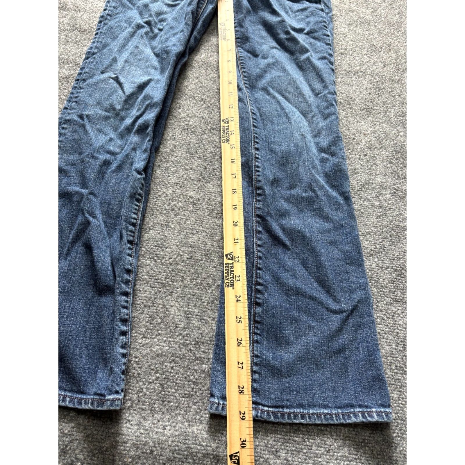 Gap Gap Jeans Bootcut Denim 4 Blue Ladies Womens Regular Stretch Dark wash Jeans Size 27" / US 4 / IT 40 - 2 Thumbnail