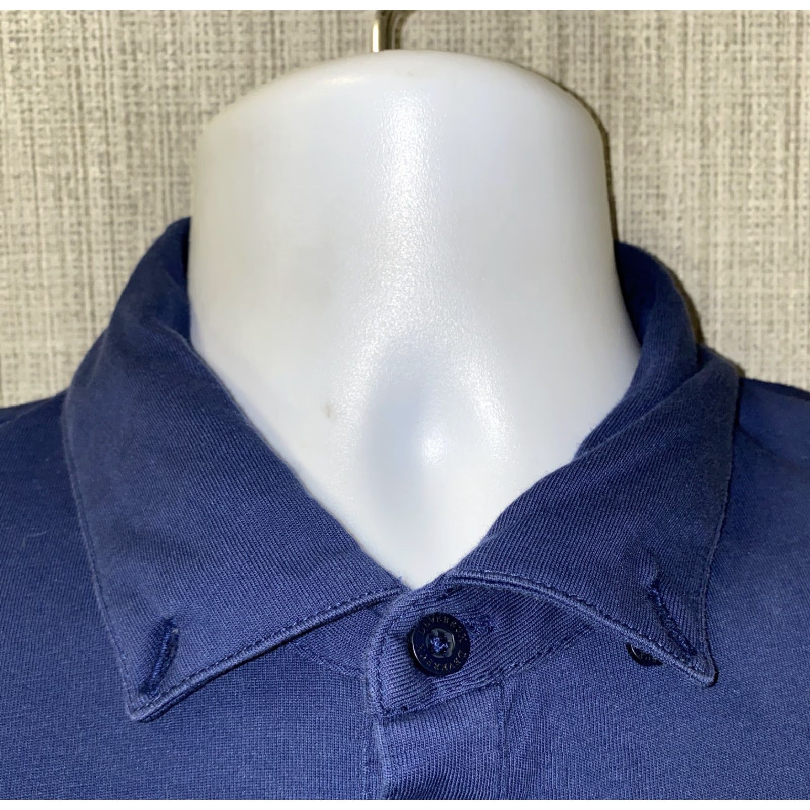 Vintage Devereux Polo Shirt Golf Blue XL Mens Short Sleeve Regular Fit Solid User: N/A Size US XL / EU 56 / 4 - 3 Thumbnail