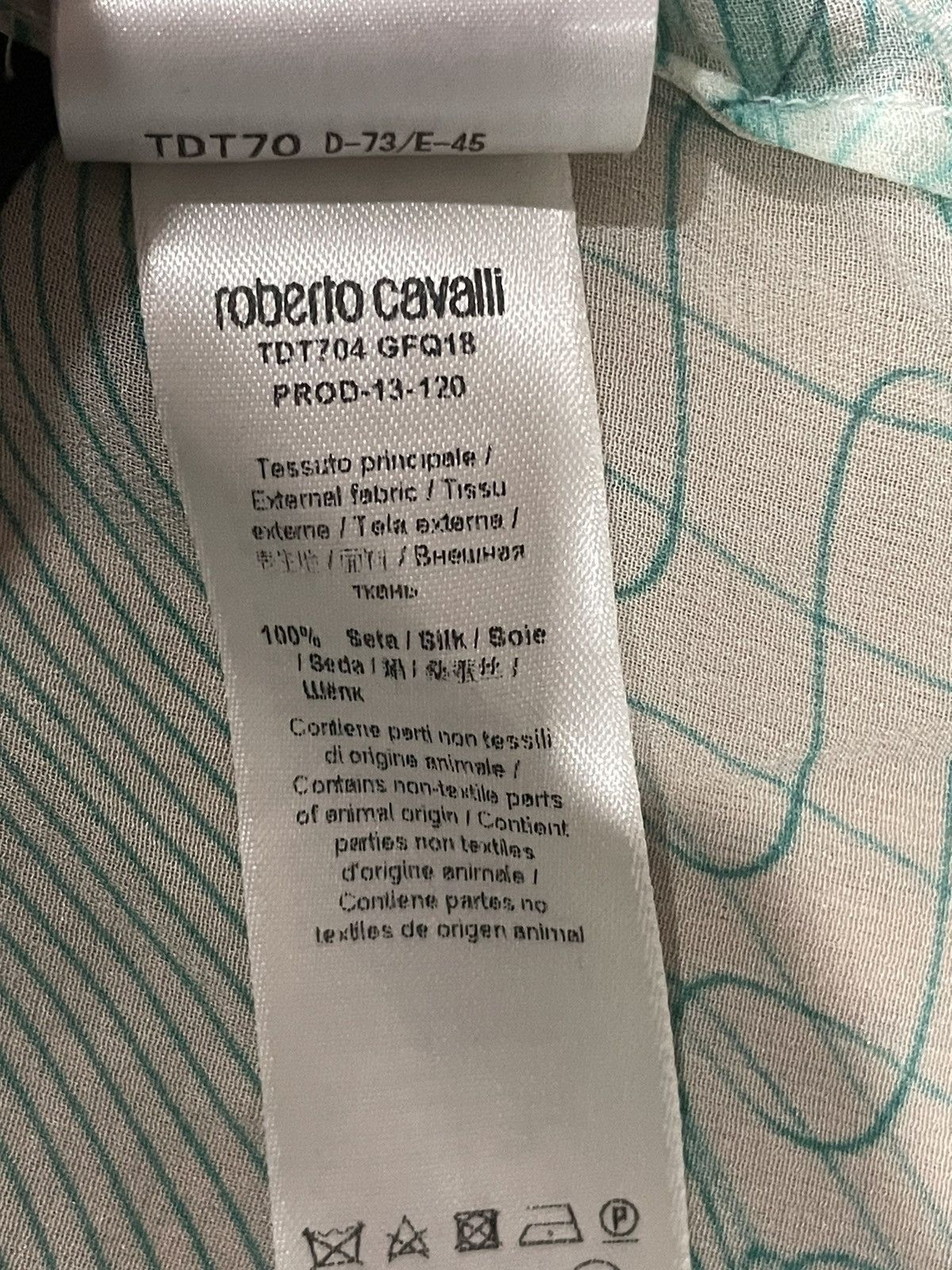 Roberto Cavalli Roberto Cavalli Silk Full Printed Blouses Size S / US 4 / IT 40 - 6 Thumbnail