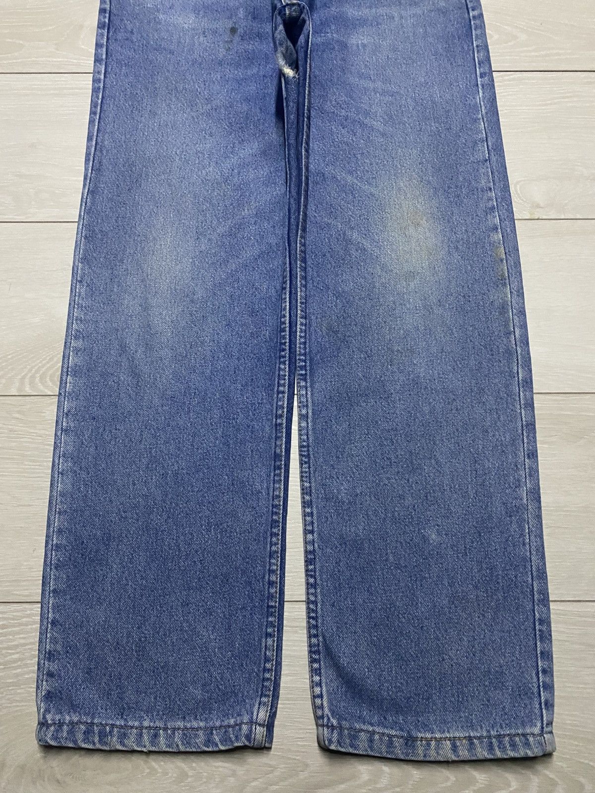 Levi's Vintage Levis 510 Blue Wash Distressed Jeans Size US 32 / EU 48 - 5 Thumbnail