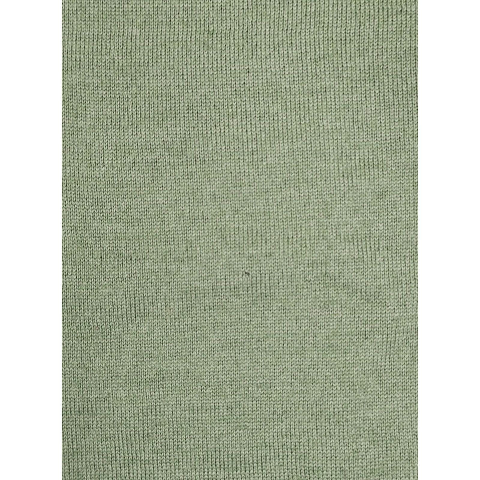 Club Room Club Room Italian Spun Yard Merino Wool Blend 1/4 Zip Sweater Men L Green Size US L / EU 52-54 / 3 - 3 Thumbnail