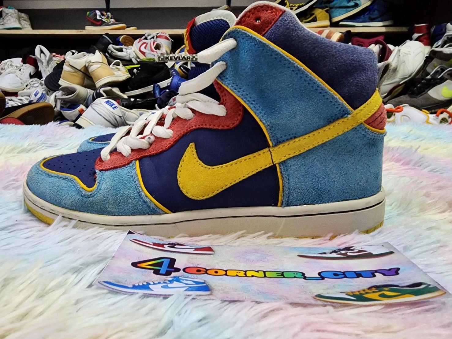 Nike Dunk High Pacman Grailed