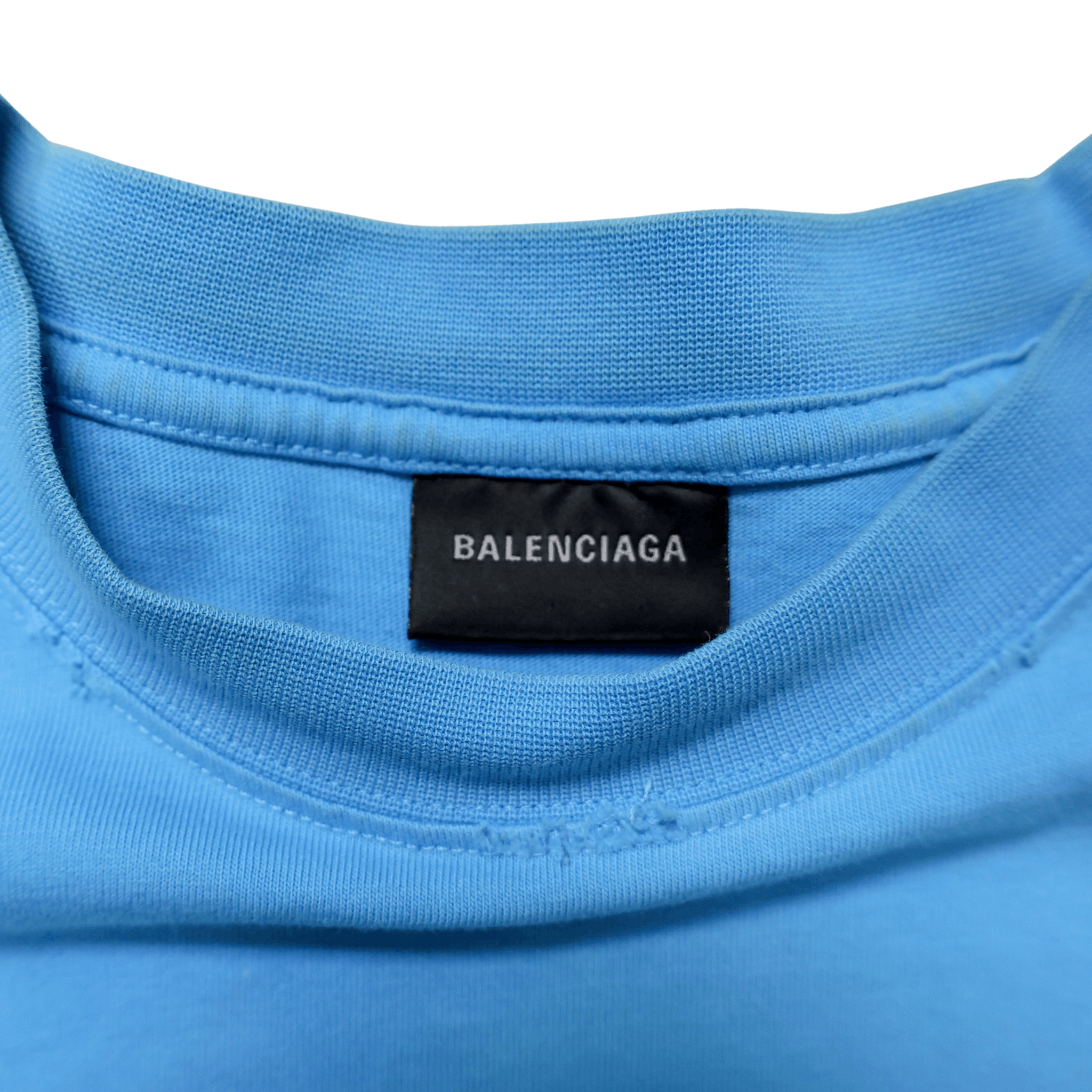 Balenciaga Balenciaga Blue Political Presidential Campaign Logo T Shirt Size US XS / EU 42 / 0 - 6 Thumbnail