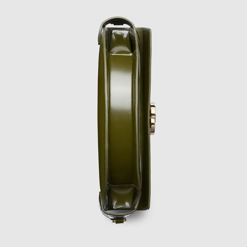 Gucci o1la5ras0526 Size: OS / Small Half-Moon Top Handle Bag Green Size ONE SIZE - 9 Thumbnail