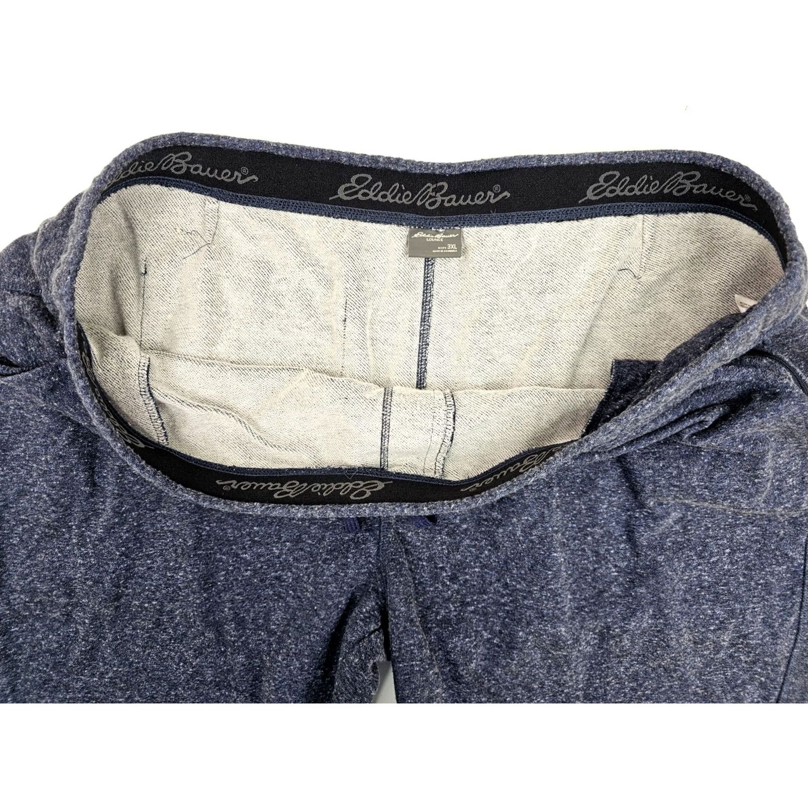 Eddie Bauer Eddie Bauer Lounge Jogger Sweatpants Men 3XL Heathered Blue Fleece Cotton Polyester Mixed Comfort Sweatpants Mens 3XL Size US 39 - 6 Thumbnail
