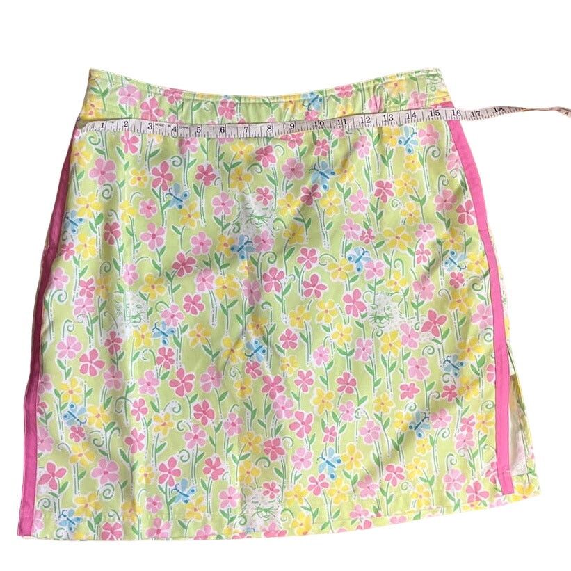 Lilly Pulitzer Lilly Pulitzer Eagle Skort “Palm Green Speck Print” size 6 Size 28" / US 6 / IT 42 - 4 Thumbnail