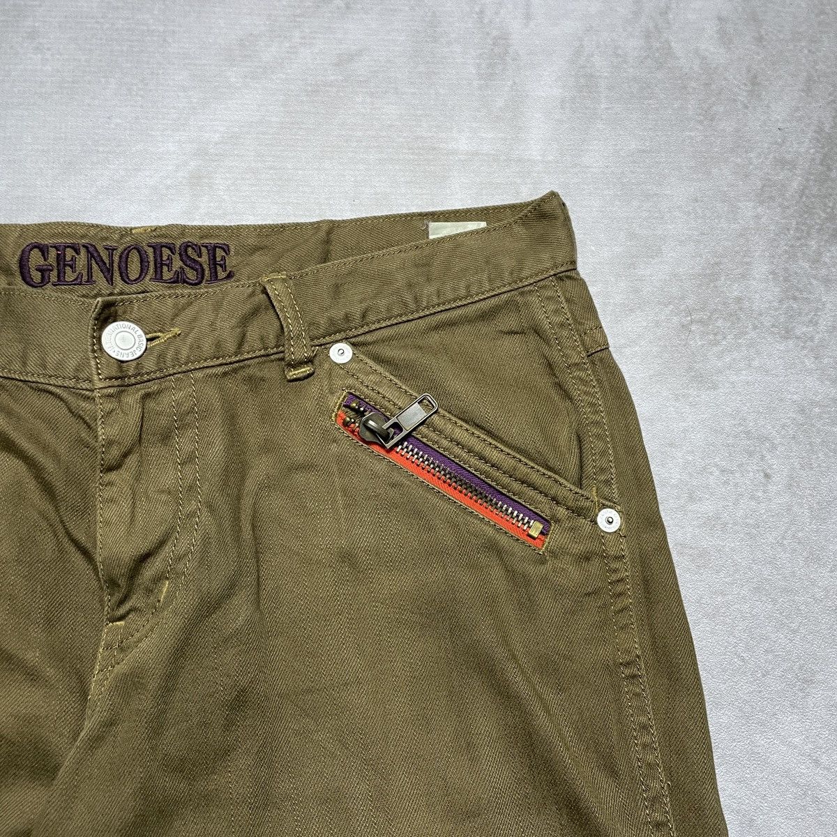 14th Addiction × If Six Was Nine × Tornado Mart 2000’s Genoese - Military Multi-Zip Pants Size US 34 / EU 50 - 5 Thumbnail