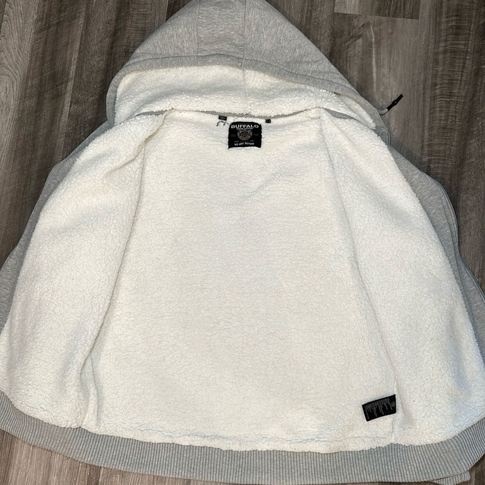 Buffalo David Bitton Buffalo David Bitton Sherpa Lined Full Zip Hoodie - 2XL Size US XXL / EU 58 / 5 - 7 Thumbnail